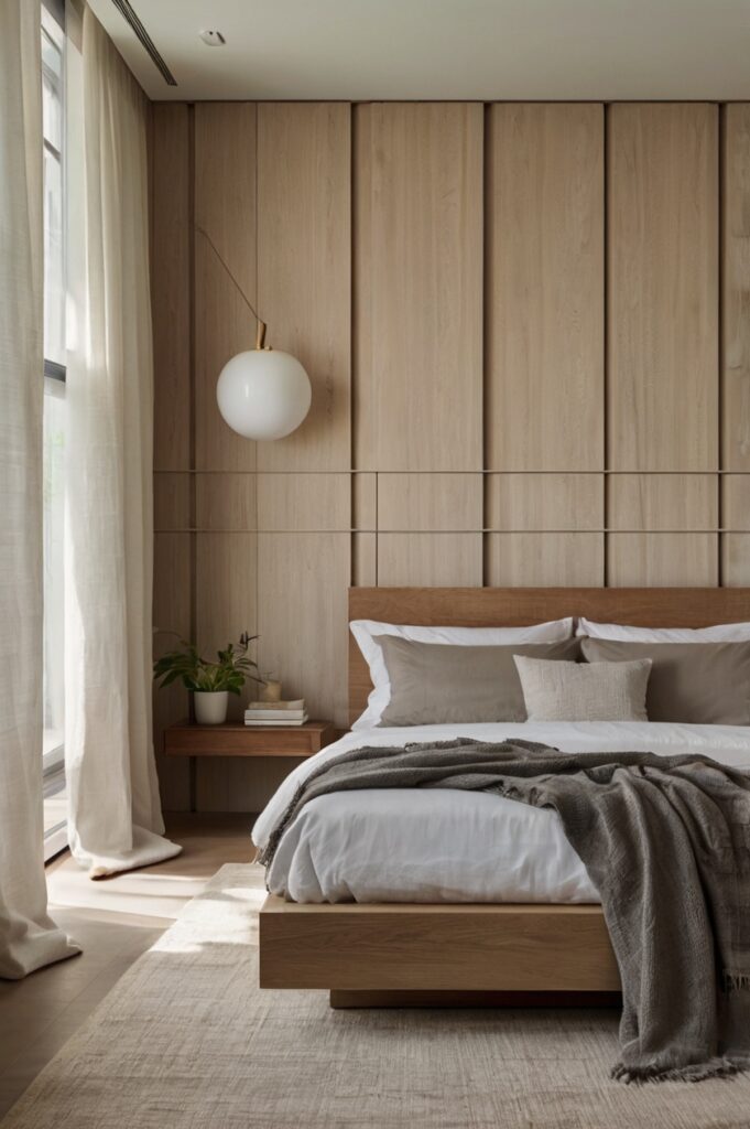 A minimalist small room designed as an aesthetic bedroom with a clean and clutter-free layout.